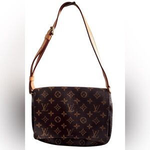 Louis Vuitton Musette Tango Monogram Shoulder Bag